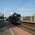 03.05.2008 (Rzepin ) BR03 1010 z 13 wagonami oraz BR52 8177-9 na popychu jako p.specjalny z Berlina do Wolsztyna.