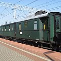 03.05.2008 Niemiecki wagon historyczny : 112 258 Dresden w składzie pociągu specjlanego.