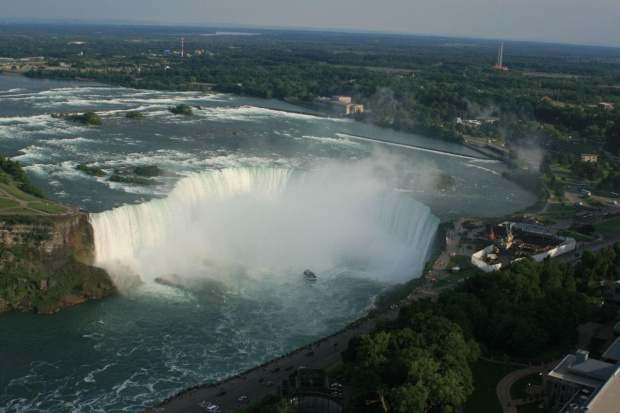 Niagara - z lotu ptaka :) #wakacje #canada #ontario