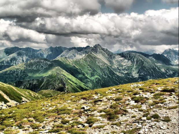 widok z czerwonych wierchów #tatry #góry #zakopane