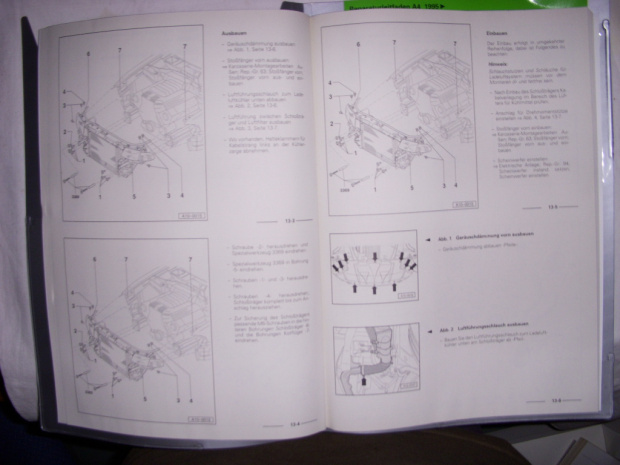 Repleitf AUDI A4 95 4 Zyl. Motor, Mechanik AWT.00...4