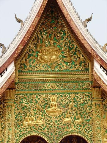świątynia obok Pałacu Królewskiego, Luang Prabang