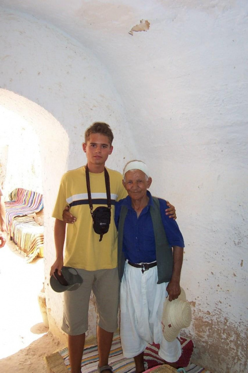 Tunezja.
Berberyjski staruszek.