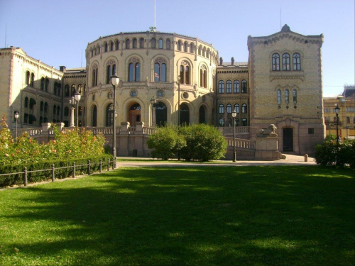 Parlament #Oslo #Norwegia