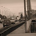 Mostem przez Wisłę #Wisła #mostem #PrzeprawaMostem #TrasaŁazienkowska #samochody #auta