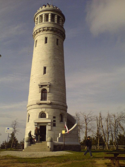 wieża widokowa na Wielkiej Sowie