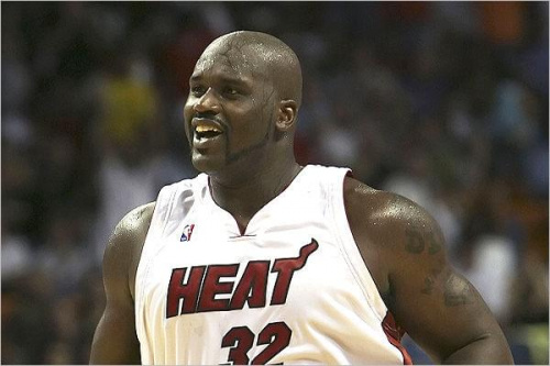 SHAQ #NBAAND1USABASKETMIAMIPIŁKASHAQ