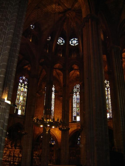 Gothic quarter - katedra z XII w.
