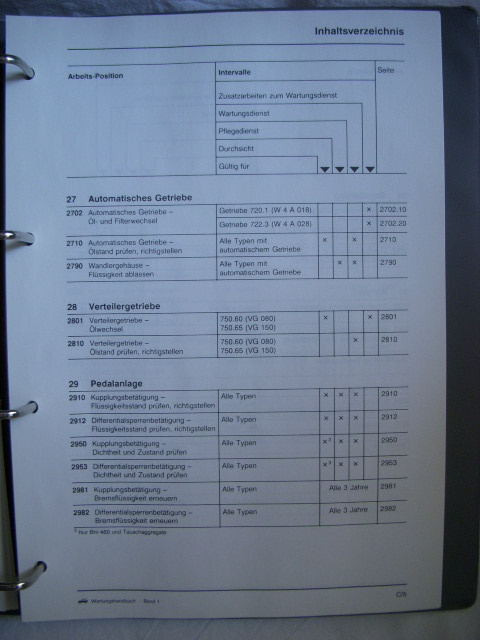 Wartungshandbuch Mercedes G band1...11