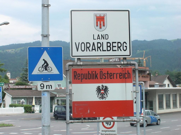 Granica niemiecko-austriacka.