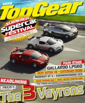 Top Gear - 3 Veyrons vs CCX