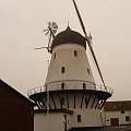 Zabytkowy wiatrak #bornholm #dania #wiatrak #zabytkowy