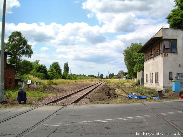 Nowy tor, i kładzenie kabli.