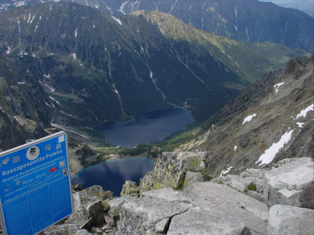 panorama Rys 2499m.n.p.m. MORSKIE OKO