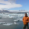 Jökulsárlón. Jezioro pod lodowcem Vatnajokull. Nakręcano tu zdjęcia do 2 filmów z serii James Bond agent 007. ISLANDIA POŁUDNIOWA