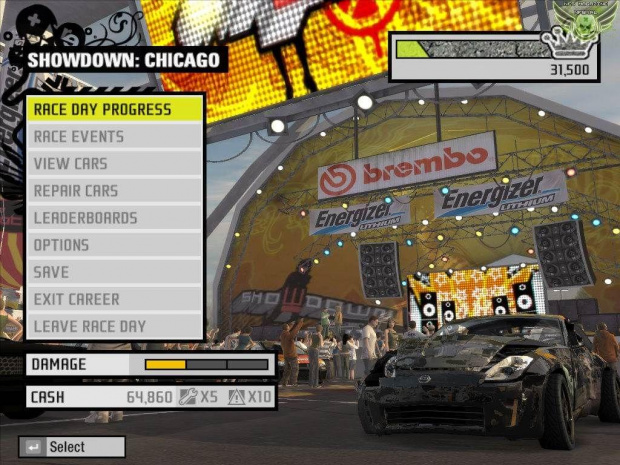 NFS Pro Street Screens