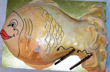 złota rybka #tort #ZłotaRybka