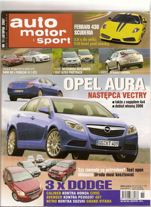 Nowy Opel Vectra - Aura #VectraAuraOpel