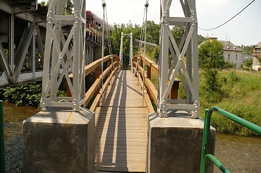 GŁUCHOŁAZY - drewniany most nad Białą #Głuchołazy #most #Opolskie