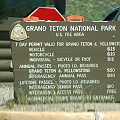 ceny wjazdu do Yellowstone & Teton - taniocha