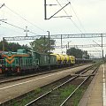 12.07.2008 (Czerwieńsk) SM42-348 z pociągim do opryskiwania chwastów na torach firmy DOM z Poznania. #SM42 #PKP #kolej #pociąg #oprysk #tory