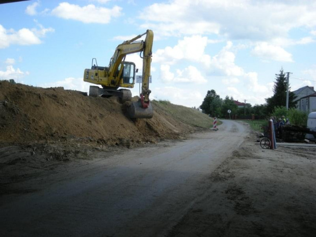 2008-07-10 Obwodnica Puław - prace jeszcze trwały