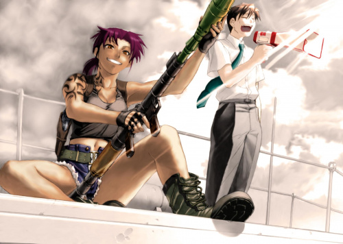 Wallpapers "Black Lagoon" #Wallpapers #Anime #Silver