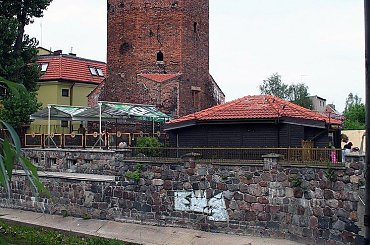 brodnica #wieza #kajak #plynac #rzeka #mury #pojezierze #zabytek #brodnica