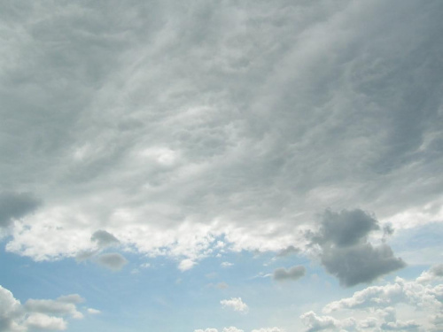 chmury z mamatusami, 22lipiec 2008, chorzów #natura #chmury #zjawiska #niebo #mammatusy