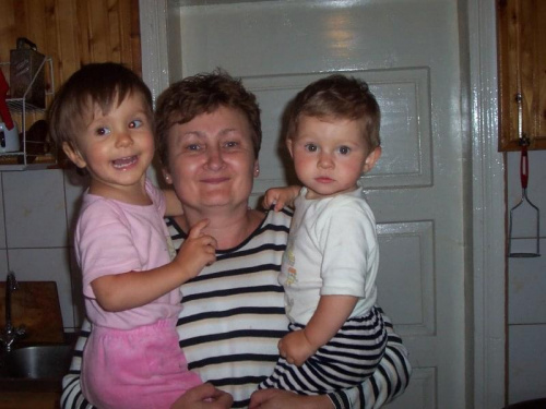 Z Gosią i babcią :)