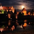 Malbork nocą...