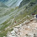 zejście z Wyżniej Koprowej Przełęczy #Tatry #góry