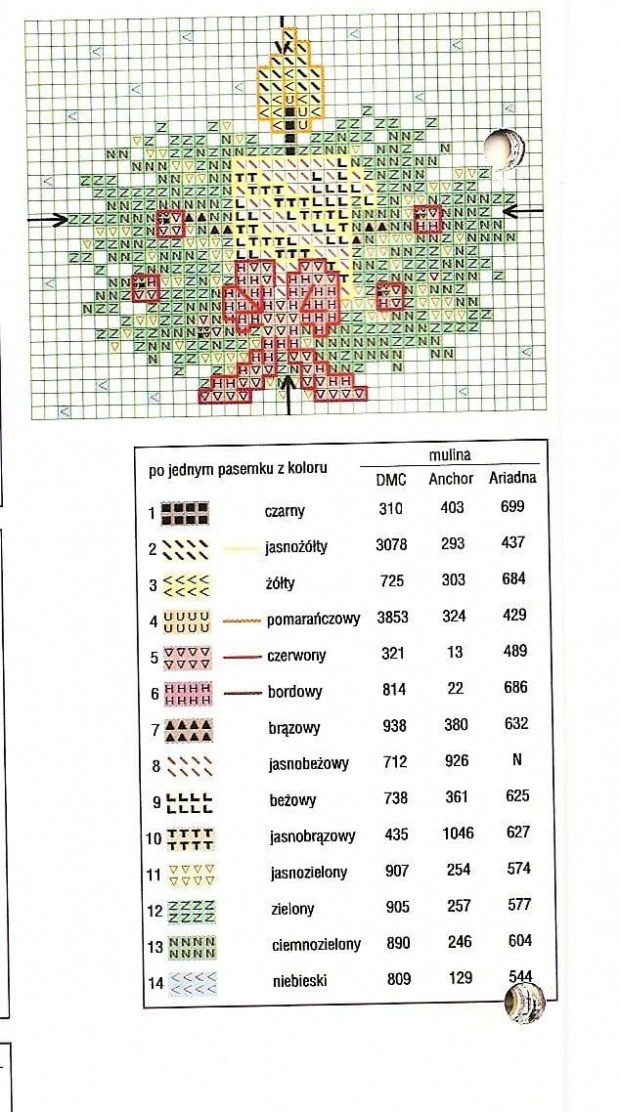 haft krzyżykowy