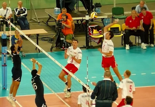 Ujęcia z boiska -mecz Polska-Egipt