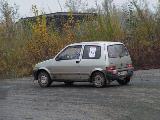 Kręciołek Dobczyce 28.10.07 Załoga Wójcik/ Szelerewicz fiat CC 700 :)