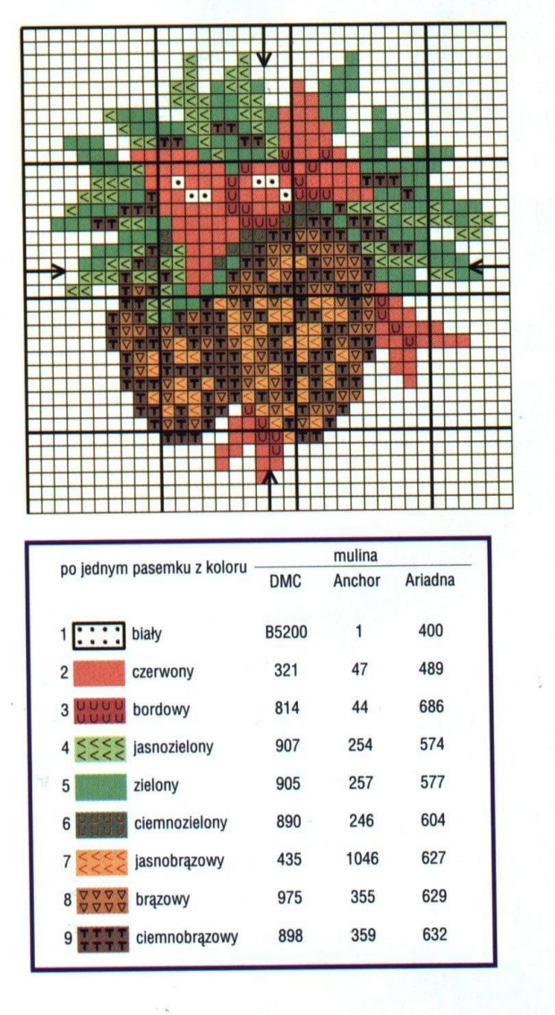 haft krzyżykowy