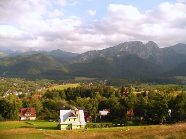 Widok na Zakopane z Gubałówki