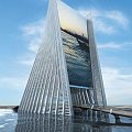 Budynek na wodzie w Dubaju