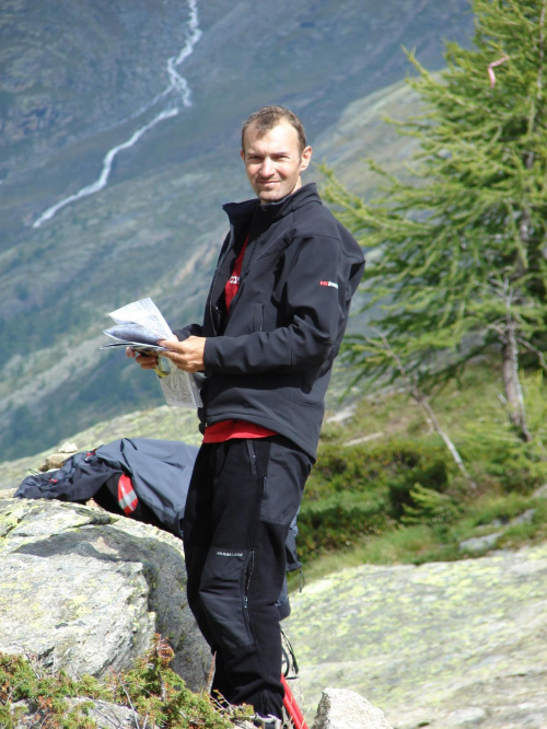 w Parku Gran Paradiso #wakacje #góry #Alpy #lodowiec #treking #Włochy