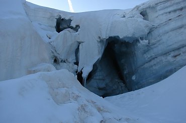 Lodowce, szczeliny... #wakacje #góry #Alpy #lodowiec #treking #Szwajcaria #Weissmies