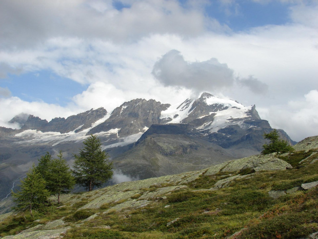 Masyw Gran Paradiso #wakacje #góry #Alpy #lodowiec #treking #Włochy