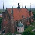 Frombork widok na katedrę