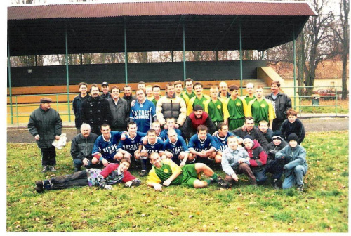 Zakończenie sezonu 2001 r. Mecz Zgoda-Koram Boniewo -listopad