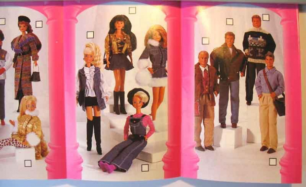 Katalog odziezy Fashion Avenue z 1995 #FashionAvenue #Mattel #Barbie #Ken