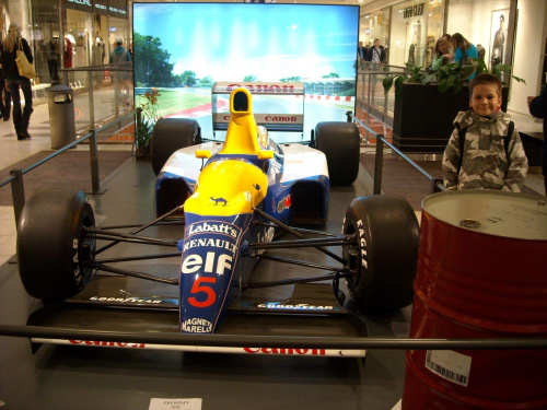 Wystawa bolidów F1 Galeria Bałtycka
