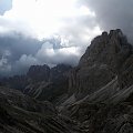 Dolomity, grupa Catinaccio (Rosengarten), pasmo Vaiolet #góry #mountain #Dolomity #Catinaccio #Rosengarten #Vaiolet