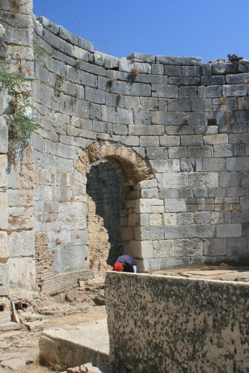 Milet - Caldarium (Warm baths) w Łaźniach Faustyny