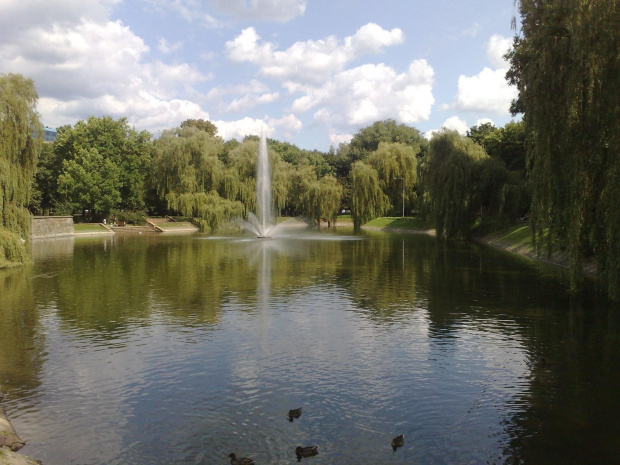 Park Morskie Oko w Warszawie #park #MorskieOko #warszawa #staw