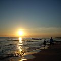 Wschód słońca nad morzem, Kołobrzeg