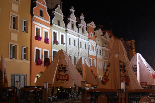 Legnica wieczorem